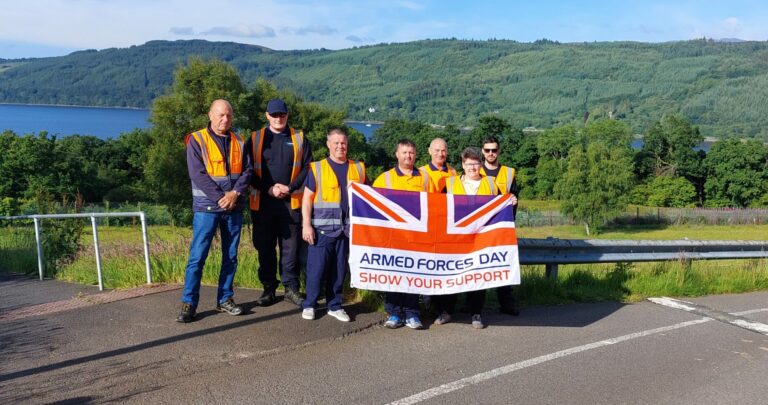 AFD Flag Raising_Scotland_Garelochhead - NOT FOR LOCAL PR